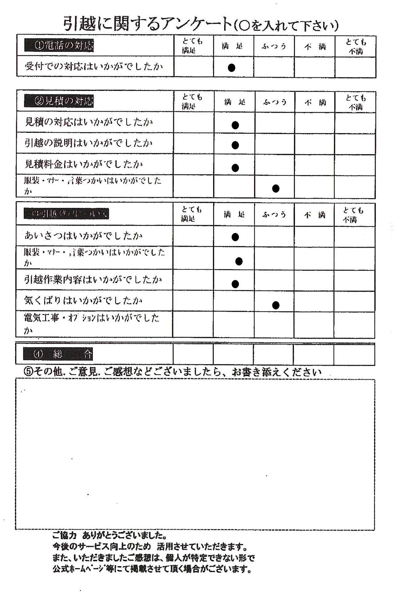 アンケートの画像